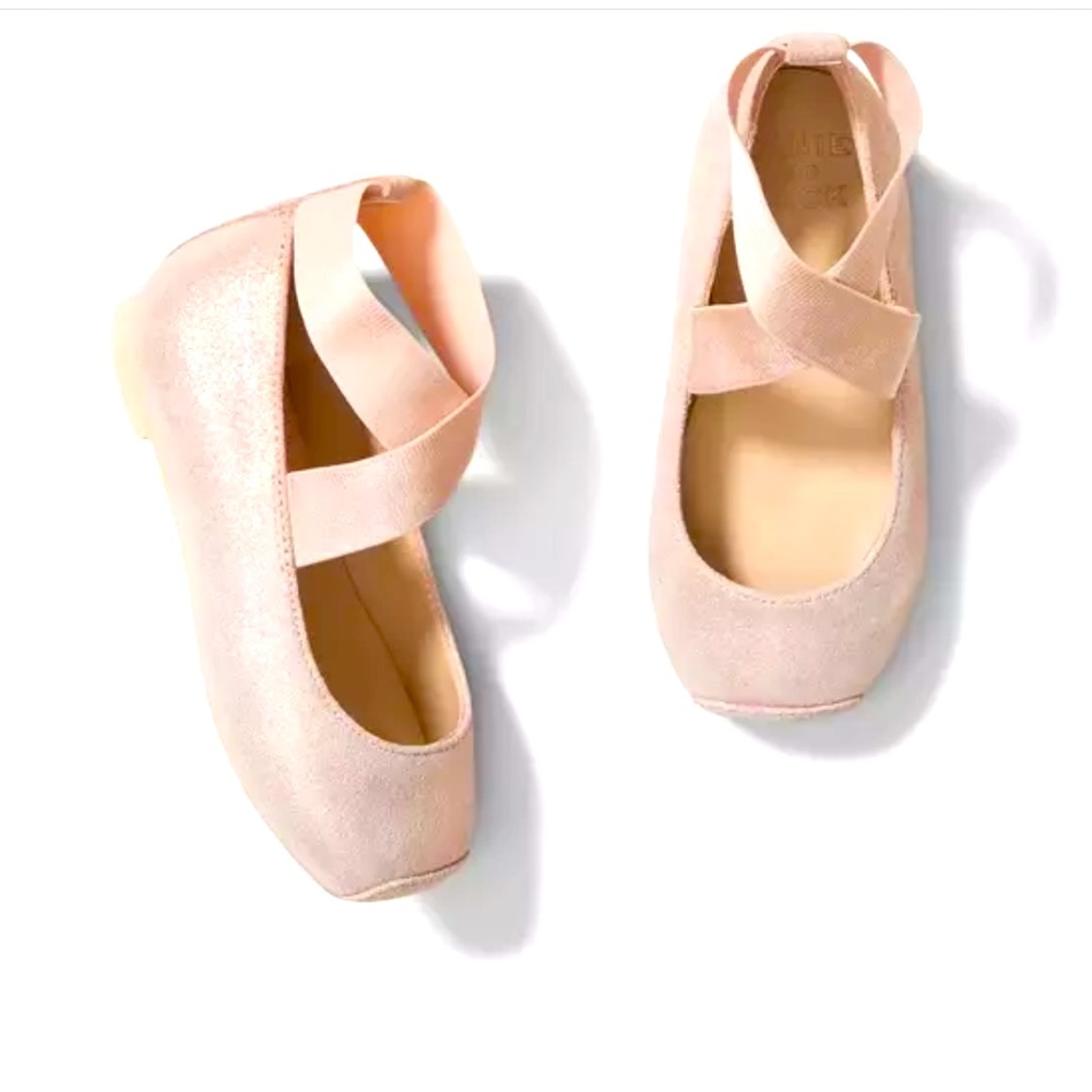 Janie and Jack Shimmer Ballet Flats.